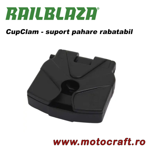 RAILBLAZA CupClam – Suport rabatabil pentru pahare și băuturi, compatibil StarPort [1]