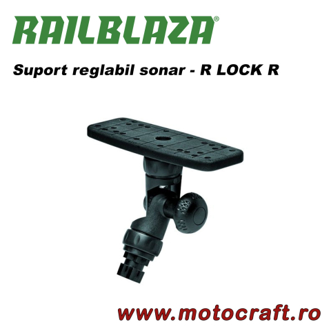 Suporturi pentru sonare și electronice - RAILBLAZA – Suport reglabil pentru sonar R-Lock R
