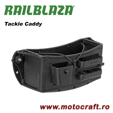 Alte accesorii - RAILBLAZA Tackle Caddy Track Mount – Organizator accesorii pescuit pentru șina bărcii