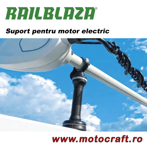 RAILBLAZA Trolling Motor Support Kit – Suport motor electric pentru transport [1]
