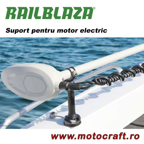 RAILBLAZA Trolling Motor Support Kit – Suport motor electric pentru transport [2]