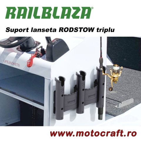 Suport lanseta - Railblaza RodStow triplu [1]
