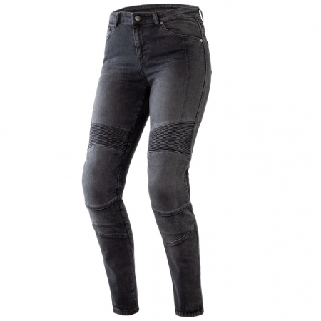 Echipamente Strada - Blugi Ozone Agness II Lady, Slim fit Negru