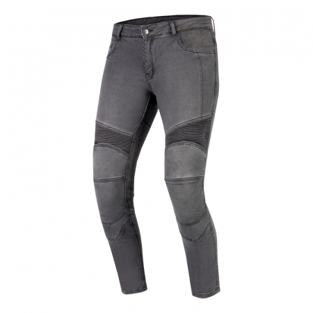 Blugi / jeansi moto - Blugi Ozone Roxy Lady Gri