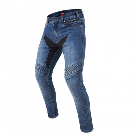 Blugi / jeansi moto - Blugi Rebelhorn Eagle III Slim fit, Albastru