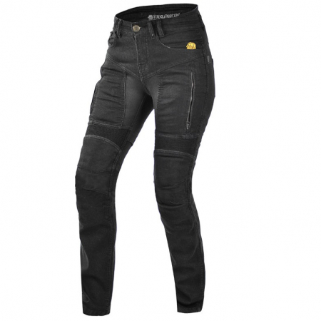 Blugi / jeansi moto - Blugi Trilobite Parado Lady Slim Fit negru