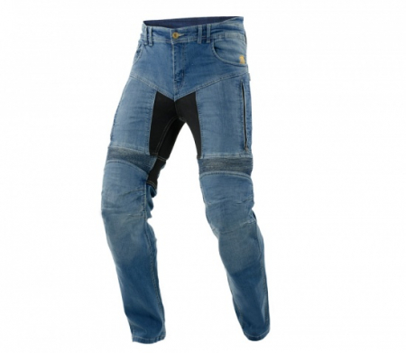 Blugi / jeansi moto - Blugi Trilobite Parado Slim Fit Albastru deschis