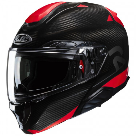 Casti flip-up / flip-back - Casca HJC RPHA 91 Carbon Noela
