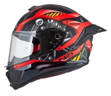 Casti moto - Casca NZI Wake Stream Booster Cyber