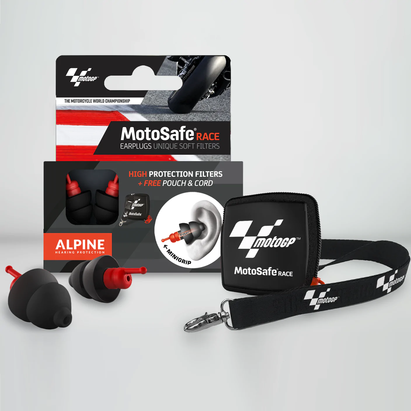 Casti moto - Dopuri de urechi Alpine MotoSafe MotoGP