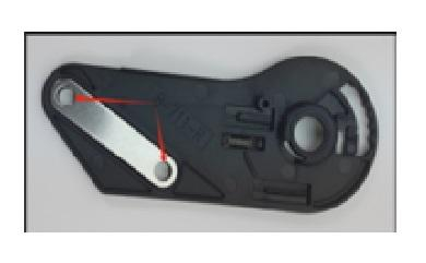 Casti moto - Kit de prindere viziera NZI Combi 3