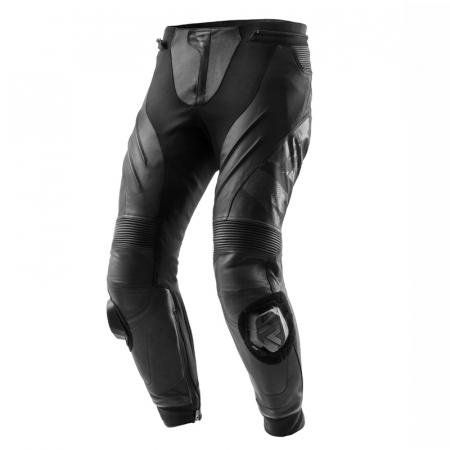 Pantaloni moto piele - Pantaloni de piele Rebelhorn Inferno