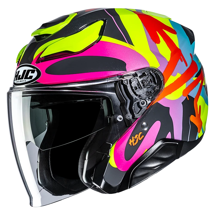 Casca HJC F31 Sora XL, Fluo