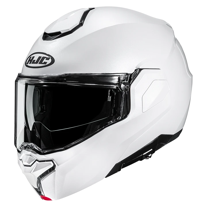 Casca HJC i101 Solid XS, Alb perlat