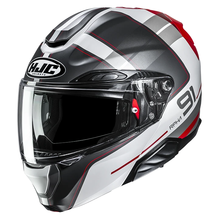 Casca HJC RPHA 91 Riu S, Rosu