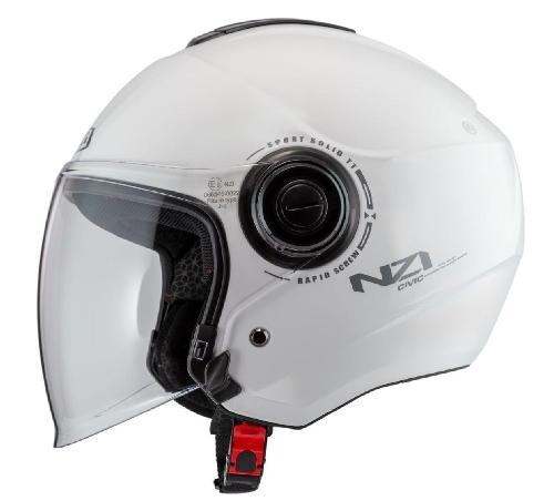 Casca NZI Civic Solid L, Alb