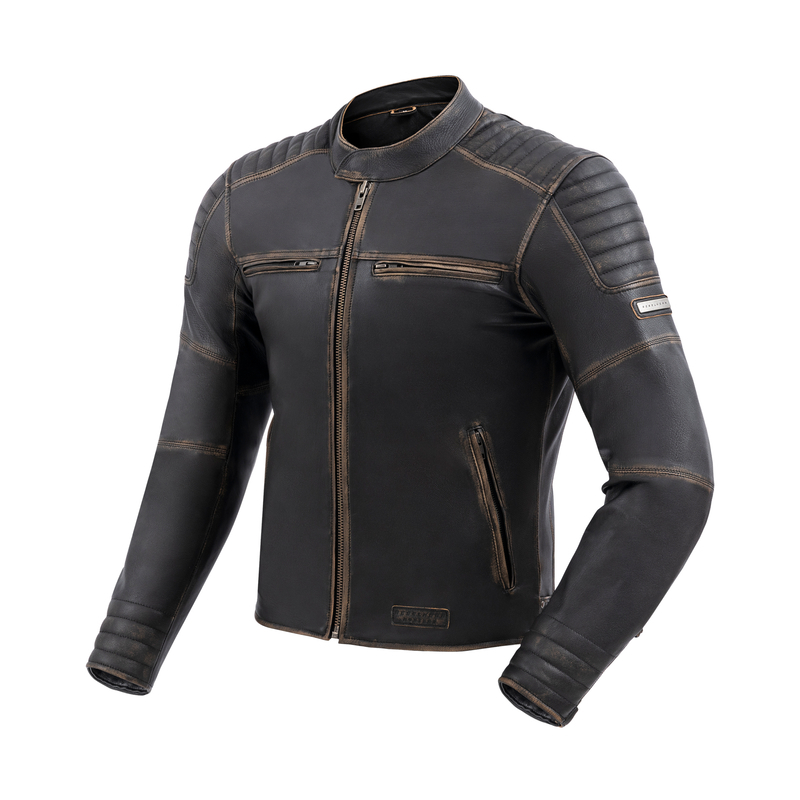 Geaca de piele Rebelhorn Hunter II Vintage [1]