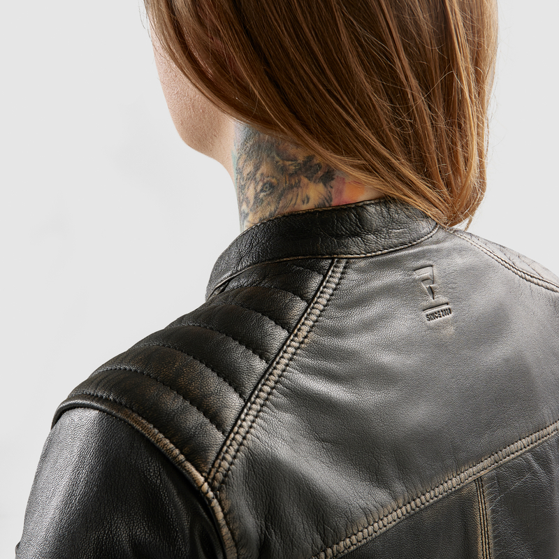 Geaca de piele Rebelhorn Hunter II Vintage Lady [11]
