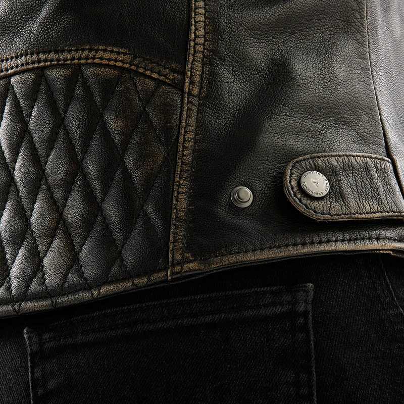Geaca de piele Rebelhorn Hunter II Vintage Lady [7]