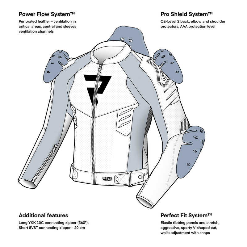 Geaca de piele Rebelhorn Vandal II [2]