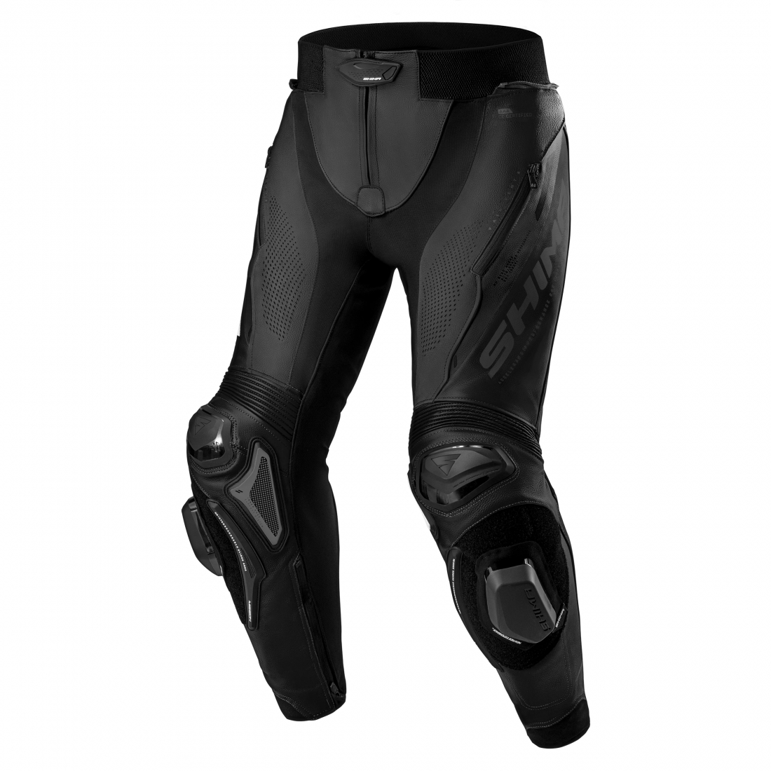 Pantaloni de piele SHIMA Mission ST 54, Negru