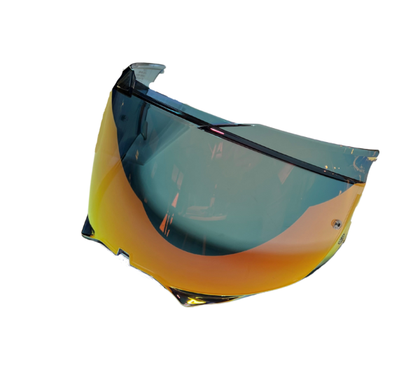 Viziera HJC F100, HJ-45 L/XL/XXL, Rosu oglinda