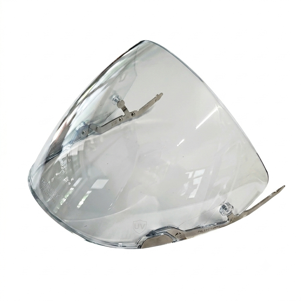 Viziera HJC RPHA 40, HJ-46 Argintiu oglinda