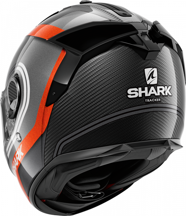 Casca moto SHARK SPARTAN GT CARBON TRACKER Anthracite Red [3]