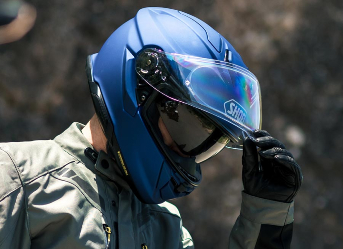 Casca moto integrala SHOEI GT-AIR 3 Matt Blue Metallic [9]