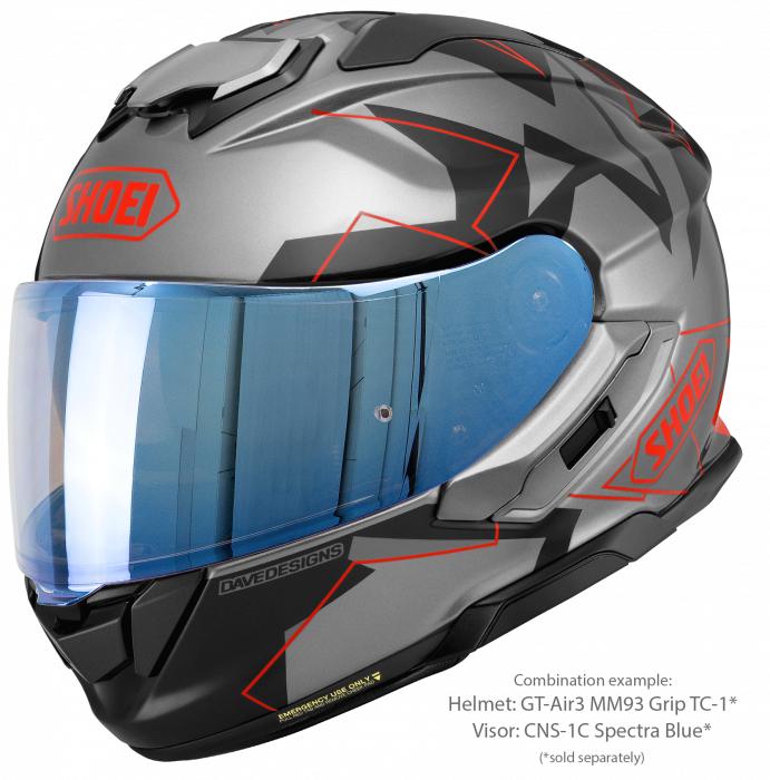 Casca moto integrala SHOEI GT-Air 3 MM93 Collection Trip TC-1 [2]