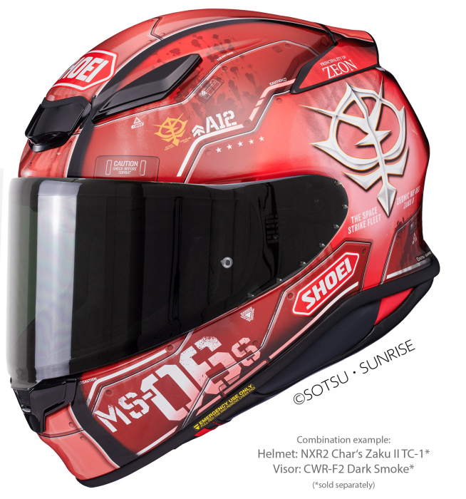 Casca moto integrala SHOEI NXR 2 CHAR`S ZAKU II TC-1 [4]
