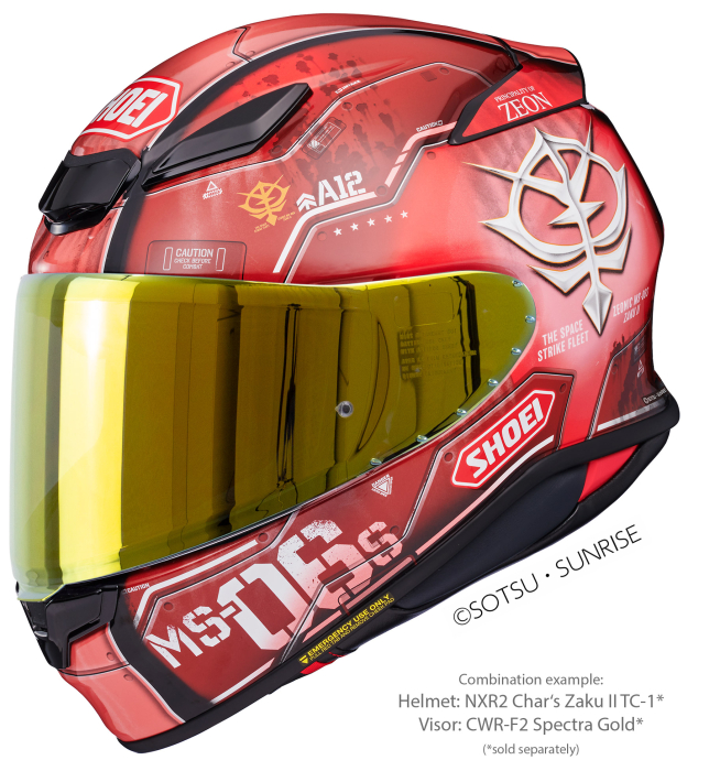 Casca moto integrala SHOEI NXR 2 CHAR`S ZAKU II TC-1 [5]