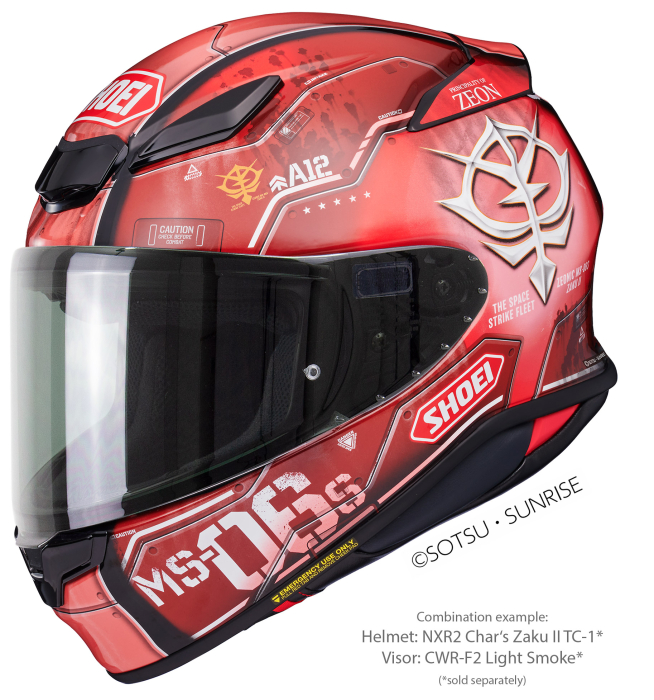 Casca moto integrala SHOEI NXR 2 CHAR`S ZAKU II TC-1 [6]