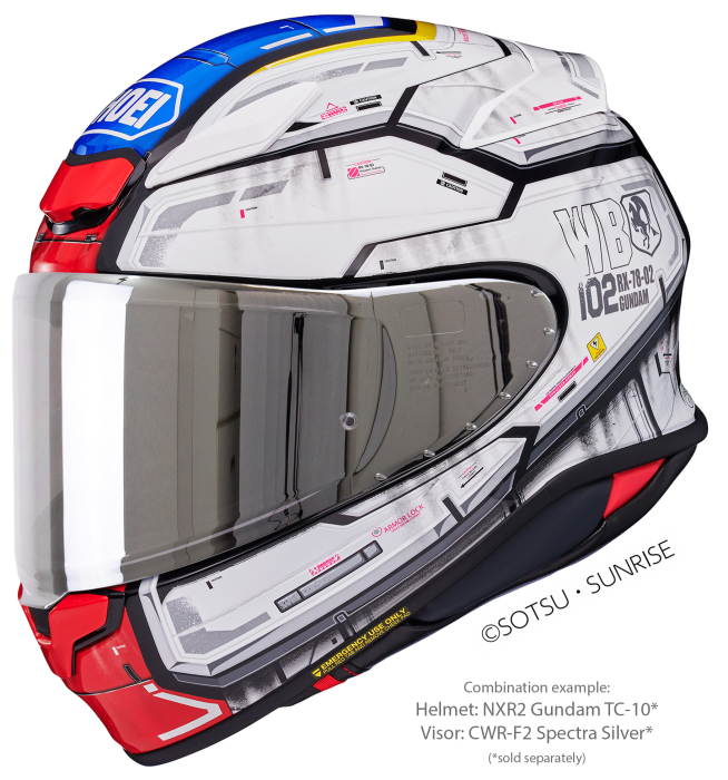 Casca moto integrala SHOEI NXR 2 GUNDAM TC-10 [7]