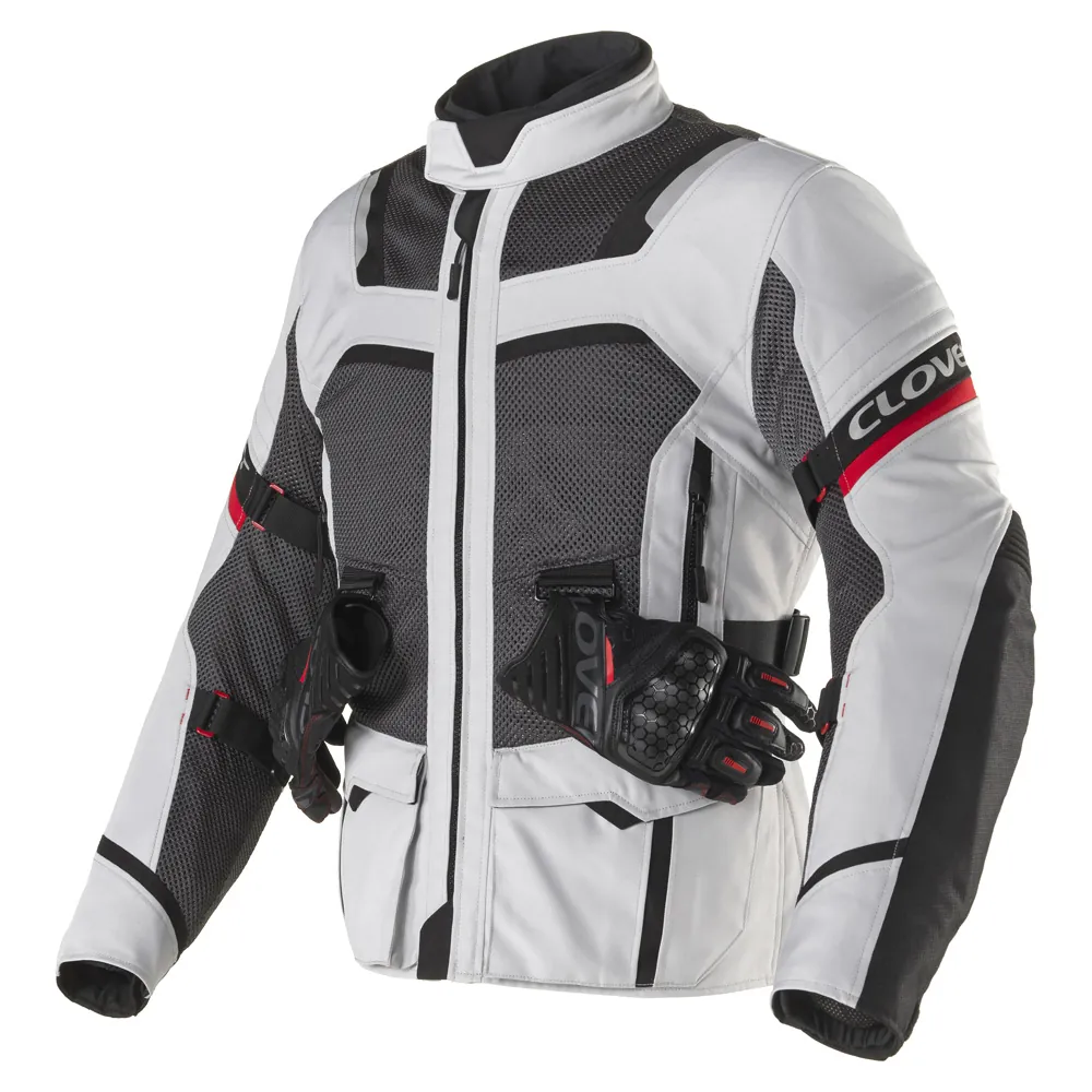 Geaca moto textil impermeabila Clover Ventouring-4 WP [3]