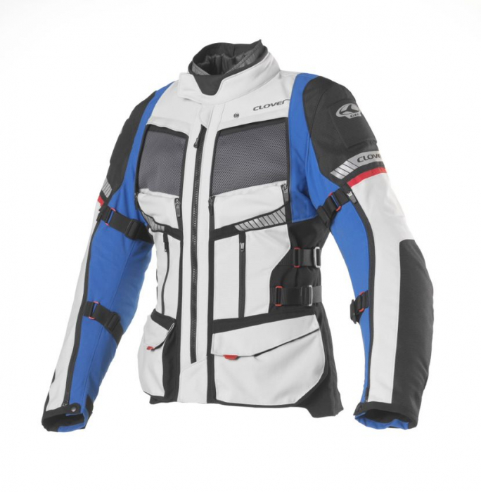 Geaca moto textil impermeabila Clover GTS 4 WP AIRBAG [2]