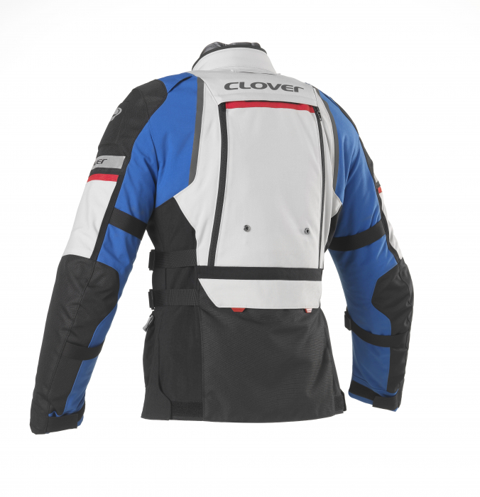 Geaca moto textil impermeabila Clover GTS 4 WP AIRBAG [3]