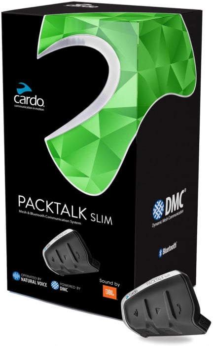 Sistem moto de Comunicatie Bluetooth Cardo Packtalk Slim JBL [1]