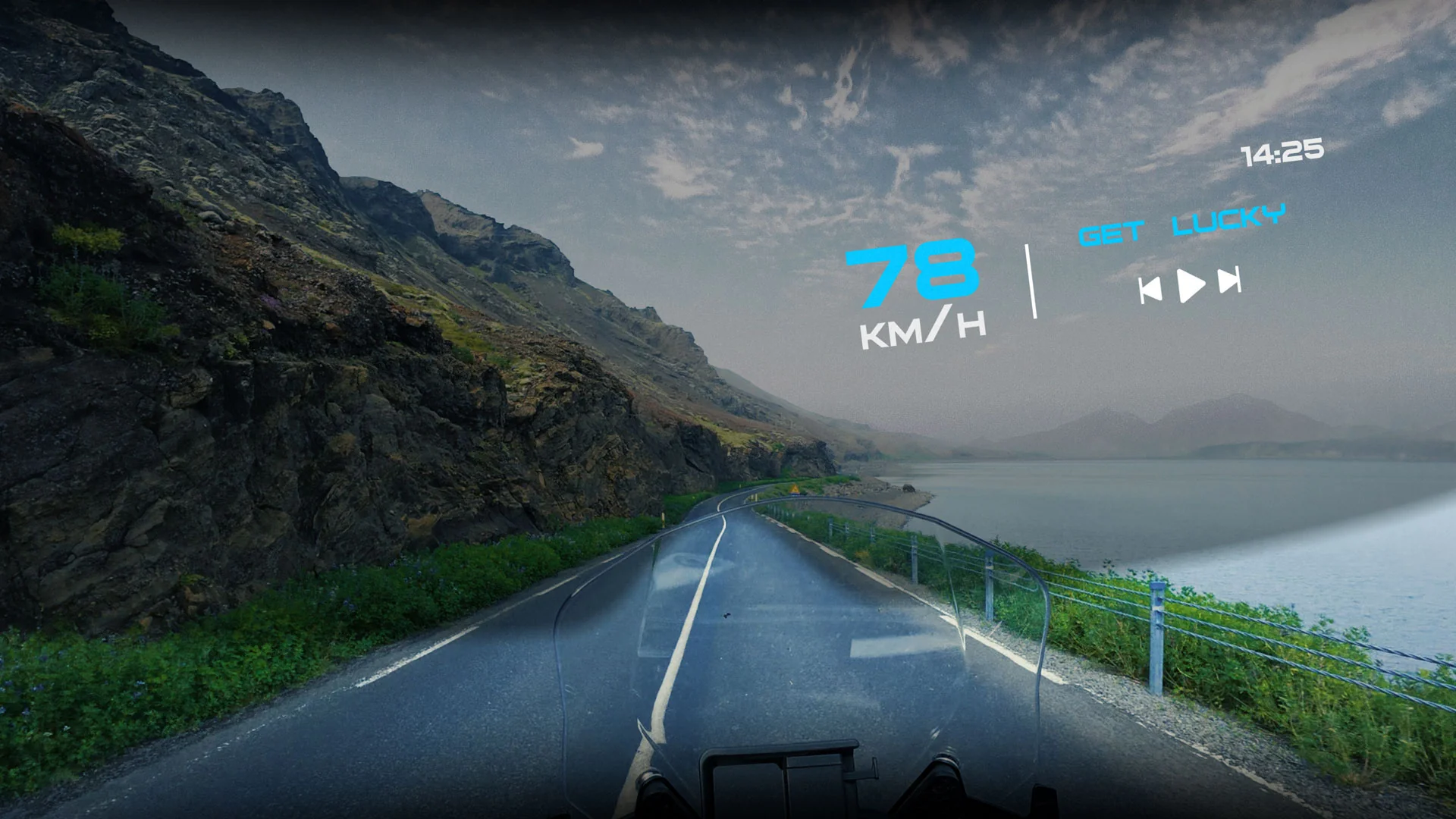 Visor Head-Up Display SHOEI GT-AIR3 SMART WHITE [3]