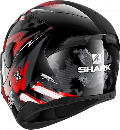 Casca moto SHARK D-SKWAL 2 PENXA Black Red Anthracite [2]