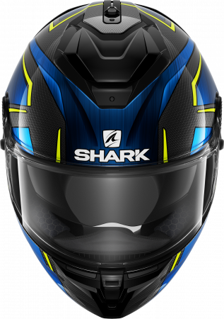 Casca moto SHARK SPARTAN GT CARBON KROMIUM Chrom Blue [2]