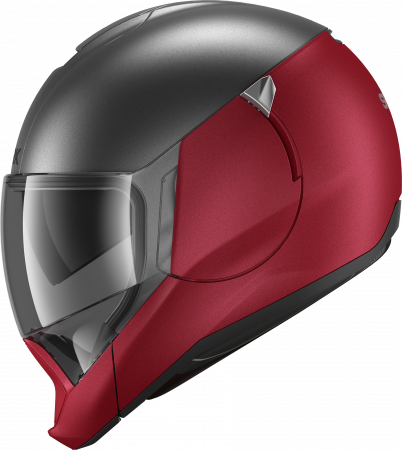 Casca moto modulara SHARK EVO JET DUAL BLANK Mat Mat Red Anthracite Red [1]