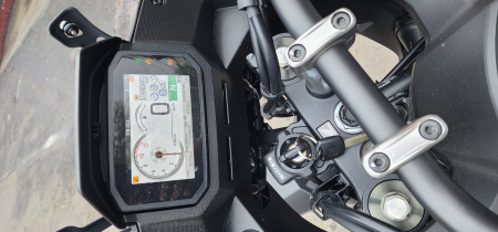 Moto rulata HONDA TRANSALP 750 [1]