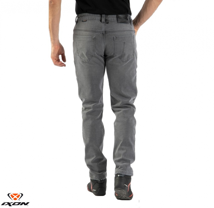 Blugi (jeans) moto barbati Ixon model Alex culoare: gri (Cordura® Denim) [2]