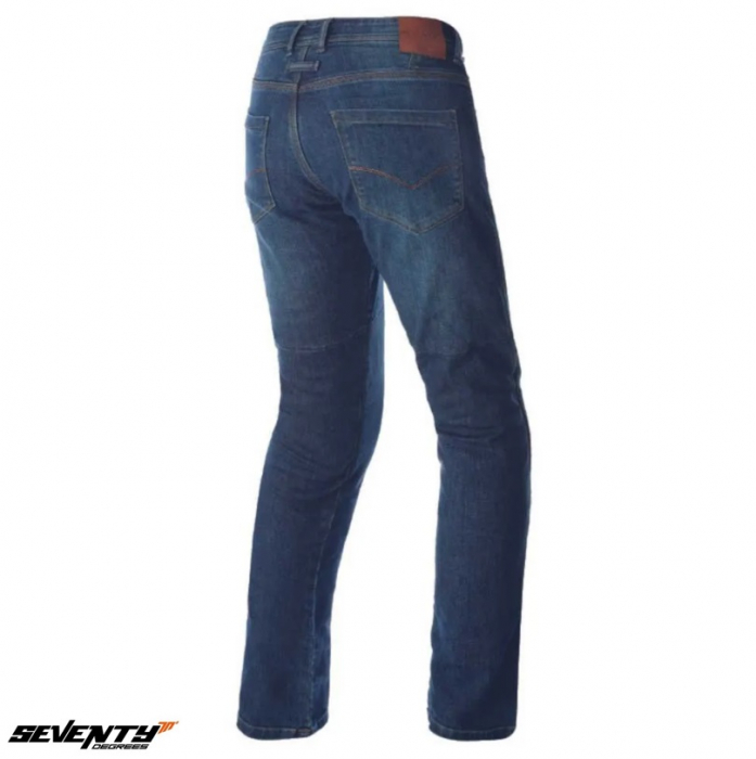 Blugi (jeans) moto barbati Seventy model SD-PJ10 tip Regular fit – Clasa AA [2]