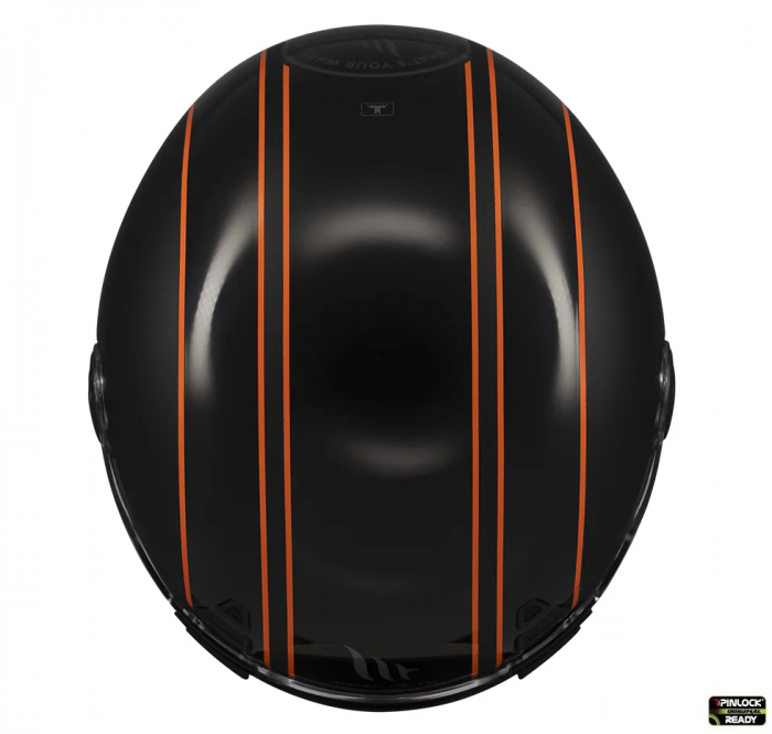 Casca integrala MT Jarama SV Wild B1 negru mat – model Retro – Cafe Racer (ochelari soare integrati) – tip viziera: MT-V-32 [5]