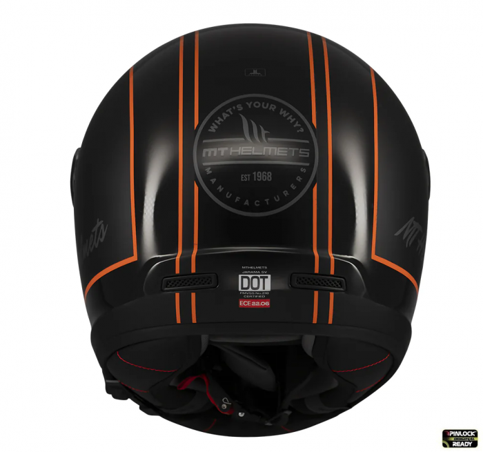 Casca integrala MT Jarama SV Wild B1 negru mat – model Retro – Cafe Racer (ochelari soare integrati) – tip viziera: MT-V-32 [6]