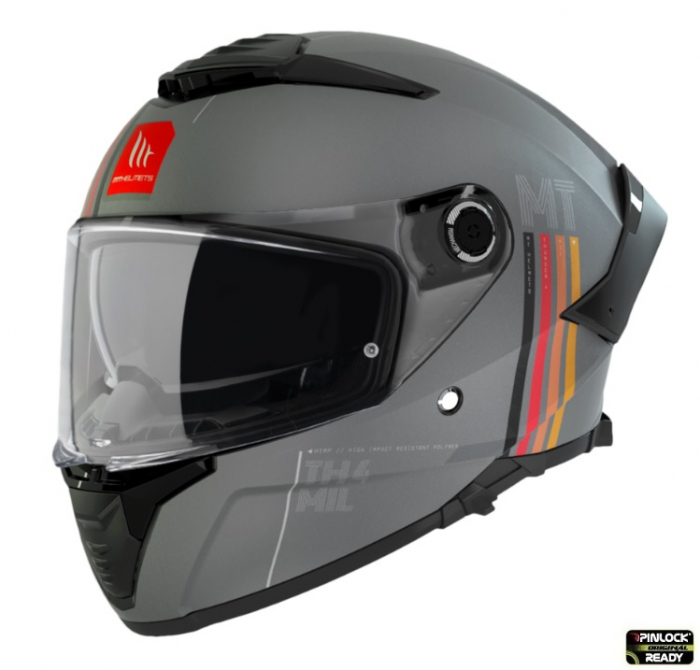 Casca integrala MT Thunder 4 SV MIL mat (ochelari soare integrati) – tip viziera MT-V-28B [2]