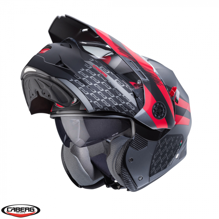 Casca modulabila (flip-up)/adventure Caberg model Tourmax X SV Sarabe Pinlock ready – lentila Pinlock inclusa [2]
