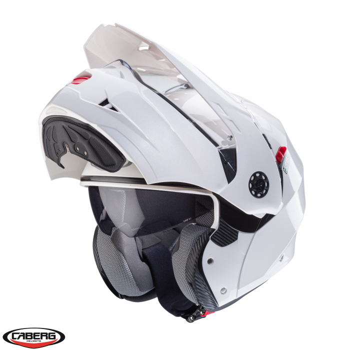 Casca modulabila (flip-up)/adventure Caberg model Tourmax X Solid Pinlock ready – lentila Pinlock inclusa [2]